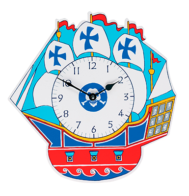 Pirate Ship Clock (£19.99)